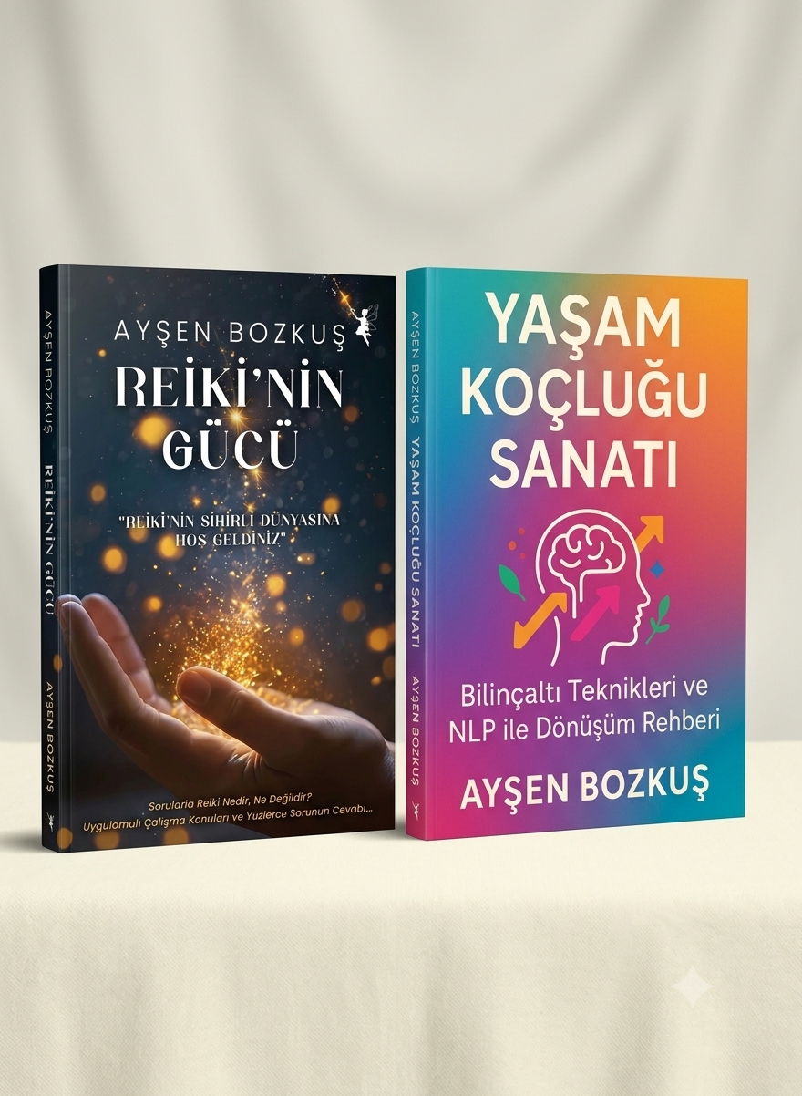 Reiki'nin Gücü + Yaşam Koçluğu Sanatı İkili Kitap Seti
