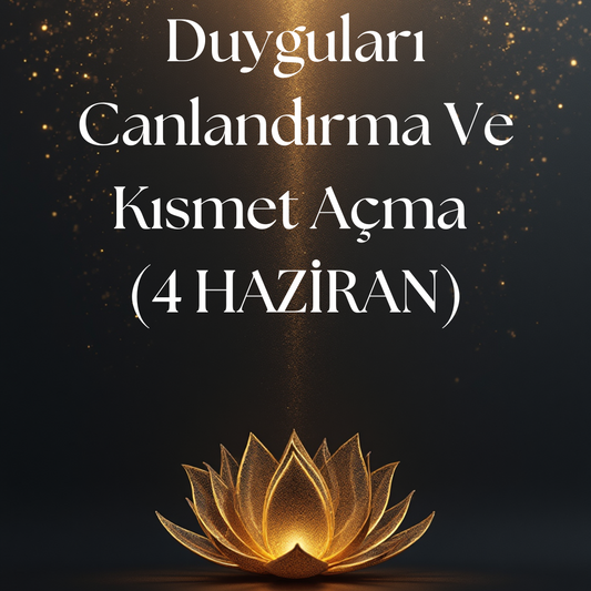 Duyguları Canlandırma Ve Kısmet Açma :4 HAZİRAN Toplu Şifa Çalışması