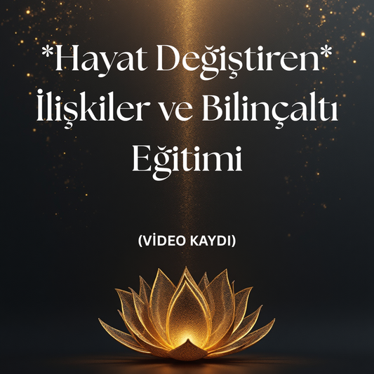 Hayat Değiştiren İlişkiler ve Bilinçaltı Eğitimi-VİDEO KAYDI