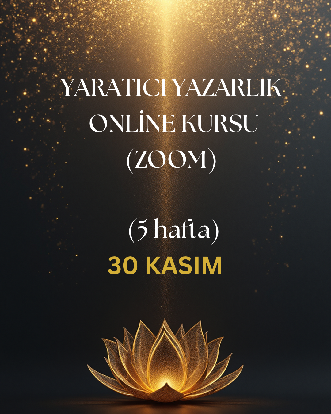 Yaratıcı Yazarlık Online Kursu