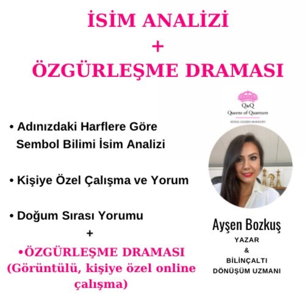 İsim Analizi ve Drama ile Özgürleşme Çalışması